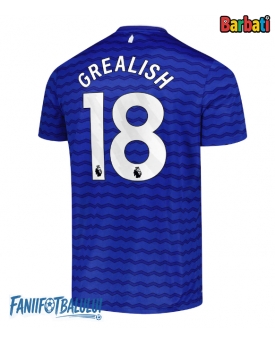 Everton Jack Grealish #18 Tricou Fotbal Replică 2025-26 Barbati Acasa